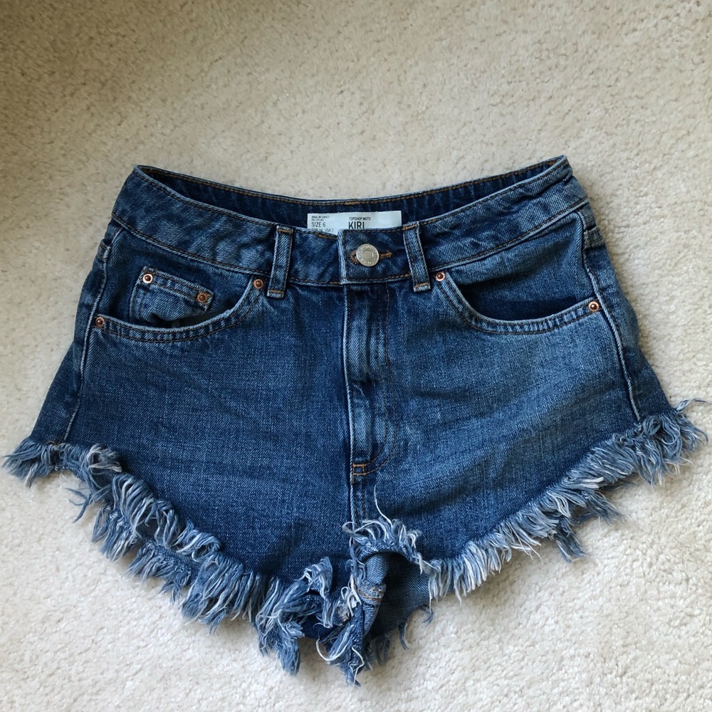 Top shop Jean Shorts
